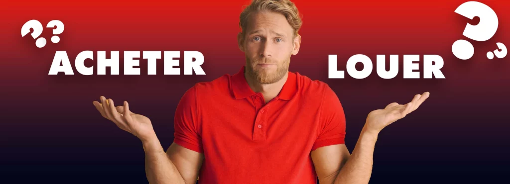 Homme qui hésite entre acheter ou louer sa voiture en LLD ou LOA