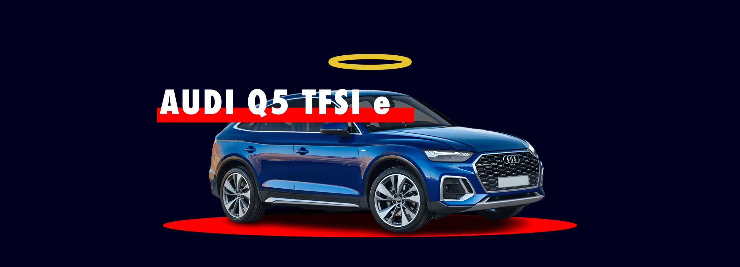 Audi Q5 TFSI e bleu