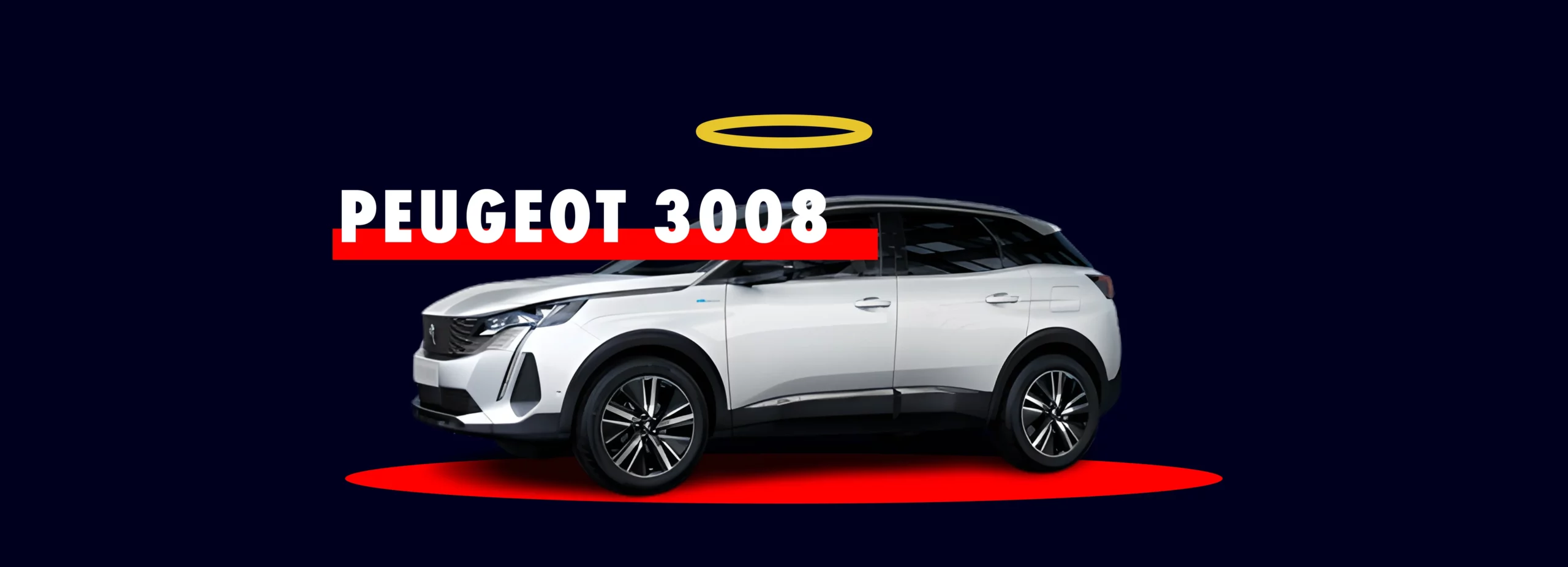 Peugeot 3008 Hybrid4 blanc