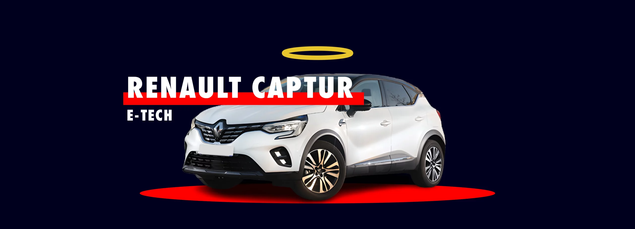 Renault Captur E-Tech blanc