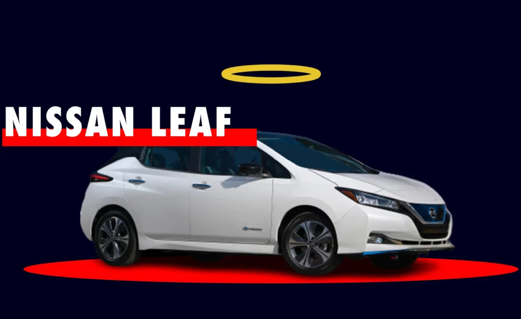 Nissan Leaf blanche de 2019, à partir de 17 990€, voitures électriques