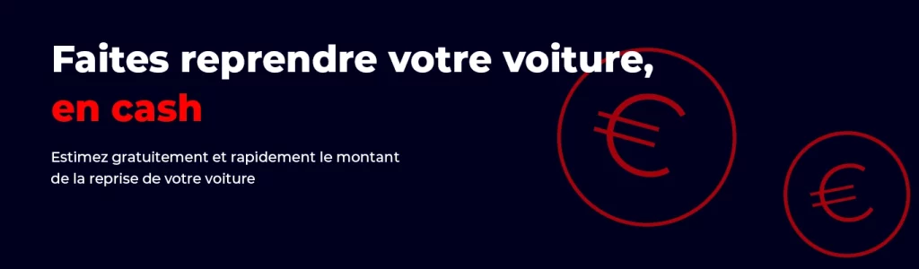 Bannière Automalin sur la reprise de voiture avec estimation gratuite en ligne