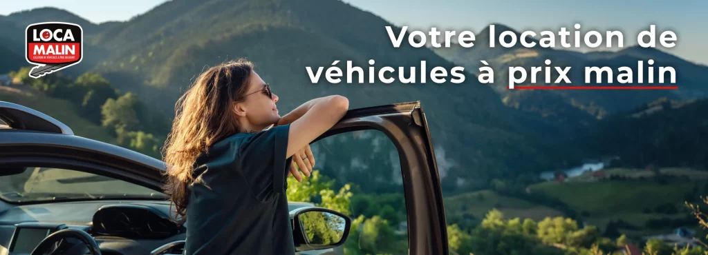 Bannière Locamalin pour la location de voiture courte et longue durée