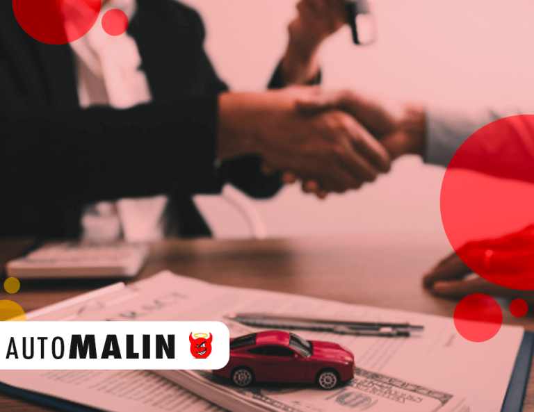 accord de financement pour un crédit et petite voiture