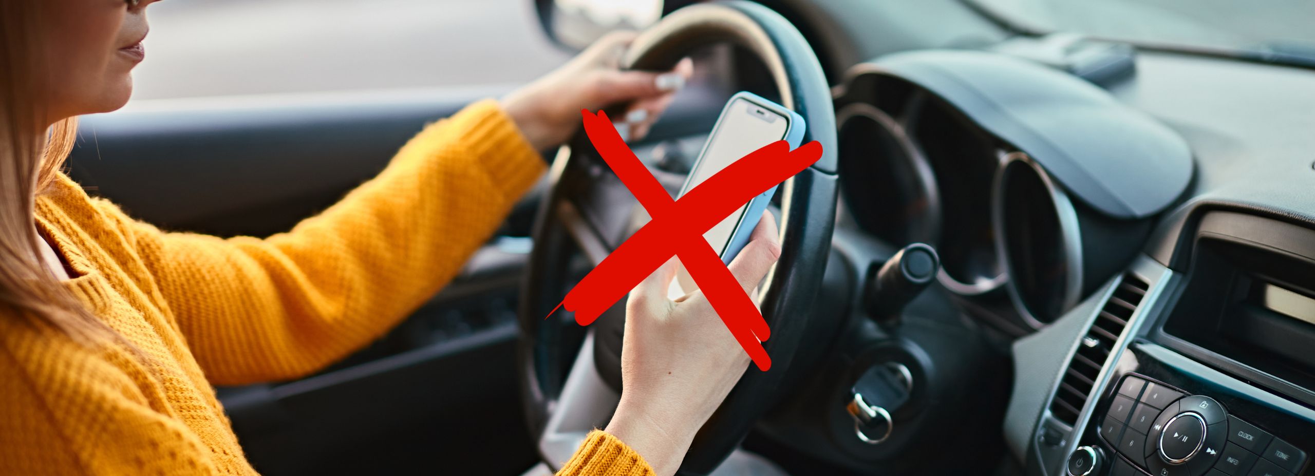 Conducteur utilisant un téléphone en conduisant